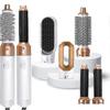 5 In 1 Hair Styler, Air Styler with Hot Air Brush Hair Dryer, Hair Straightener