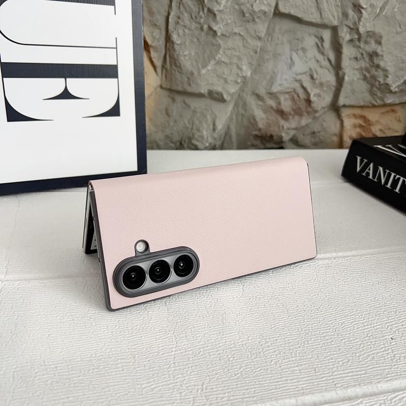 Чехол-книжка из ПУ-кожи с защитой камеры для Samsung Galaxy Z Fold 7 6 5, складной чехол для Galaxy Z Fold7