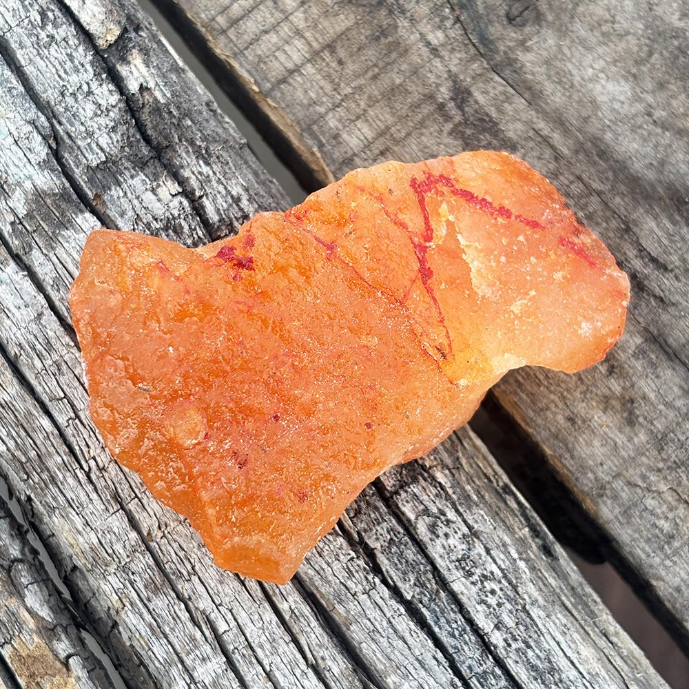 Natural Orange Sapphire Loose Gemstone Sri Lanka 460 ct Uncut September Birthday Birthstone