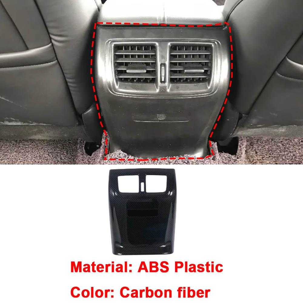 For Acura TLX 2018 ABS Light Button Frame Glove Box Handle Armrest Trim Steering Wheel Cover Bowl Accessories