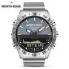 Mens Dive Watch Military Army Luxury Full Steel Smartwatch Compass Altimeter Barometer Digital Clock Waterproof 200m