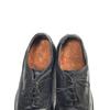 70s 80s Vintage Department Store Model Size 9D 26.5 27.0cm Long Wingtip American Full Brogue Black(USED)