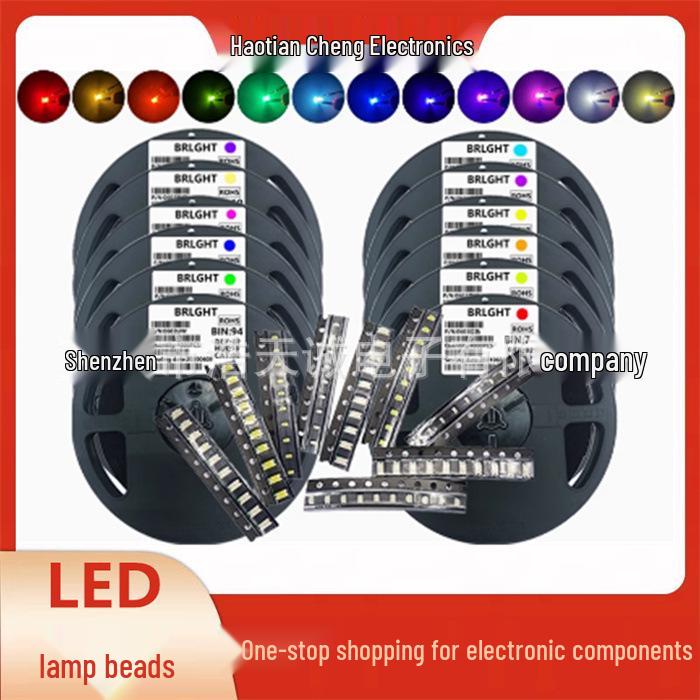 Genuine 0805 LED Beads: High-Brightness Red, Blue, Green, White - Samples Available With BOM