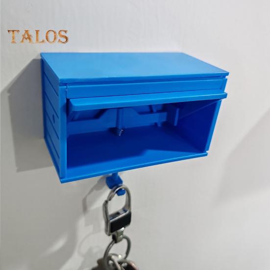 Держатель для ключей в гараже с открывающейся дверью, настенный органайзер для ключей, крючок, многоцелевое украшение для прихожей