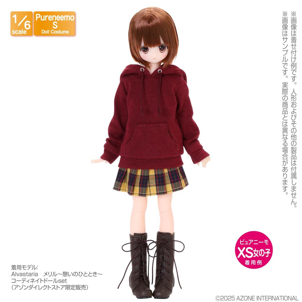 Azone International 1:Обувь 6-го масштаба, шнуровка, полудлинные сапоги, коричневый наряд для кук