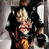 Street Plus Dragon Ball Wukong Мужская футболка Аниме Принт Мужская Повседневная С коротким рукавом С рисунком Y2k Топ Летний Тренд