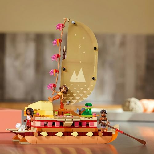 LEGO Disney Princess Moana's Canoe Adventure Toy Block Educational6 лет 7 лет 8 лет 9 лет Disney Goods Дом для ролевых игр 43270