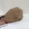 Retro British style five-pointed star forward hat women's new summer fashion versatile face newsboy beret