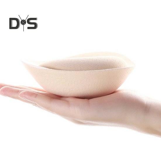 Bra Pad Ultra Thick Good Breathability Bra Insert Triangle Sponge Push Up Bra Pad Women Invisible Insert Swimsuit Bikini Breast Enhancers Chest Cup