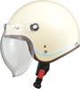 LEAD Motorcycle Jet Helmet NOVIA Line Ivory Ladies Free Than NOVIA (Less 55-57cm)