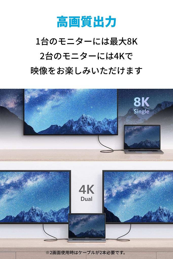 Anker Thunderbolt 4 100W Cable Black 100W Output 8K Compatible 40 Gbps High Speed Data Transfer Compatible with iPhone 16 15 MacBook Air Pro iPad and