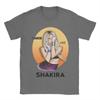 Unisexs TShirt Singer Shakira Novelty Cotton Tees Short Sleeve T Shirt O Neck Clothes Birthday Gift