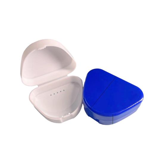 1 шт./2 шт. коробка для хранения зубных протезов различной формы, экологически чистый полипропилен, портативный, удобный для безопасного хранения футляр для брекетов