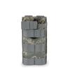 J-HARK Airsoft Magazine, M4, M16, AK, AR, MOLLE Compatible, Single, Open-Top Magazine Pouch, Airsoft Gear (ACU Digital)