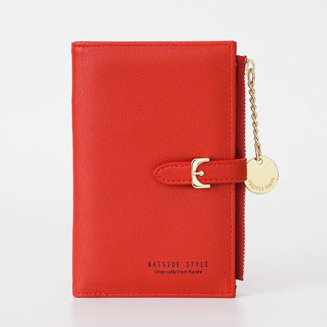 Женский цветной кошелёк с цепочкой