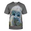 Kids T Shirt Animals Pattern Girls Summer Sportwear T-shirts O Neck Short Sleeve 3d Printed T Shirt Casual Breathable Tops
