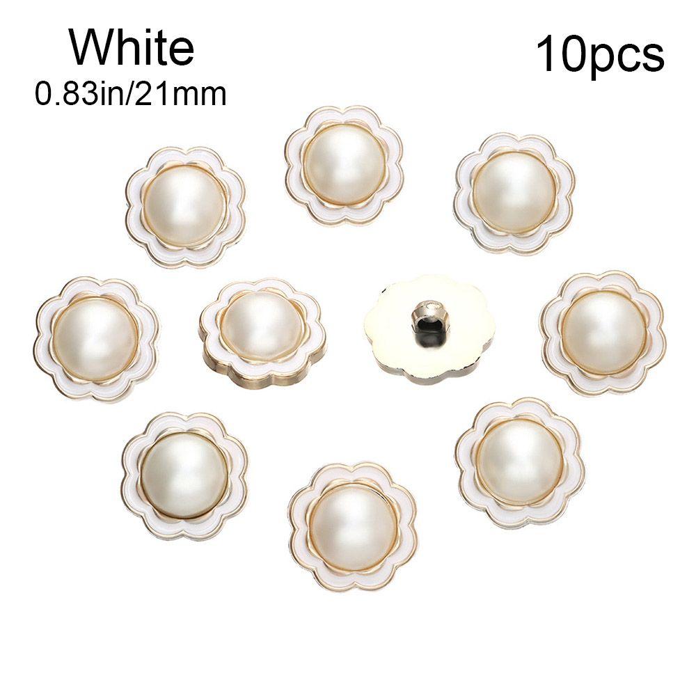 Plastic Sewing Button Ornaments Sewing Accessories Shirt Buttons Needlework Pearl Clothing Buttons