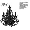 Halloween Chandelier Decorations 3D Candlestick Ceiling Ornament, Gothic Glitter Detailed Hollow Carved Ornaments Hanging Decoration for Holiday