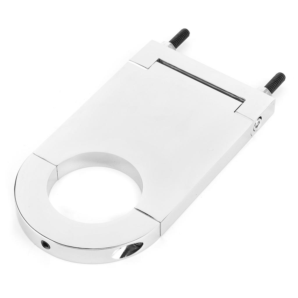 Chrome Aluminum 4 1 2  Steering Column Drop RSRS725C Fit for 2  Columns for SBC BBC 350