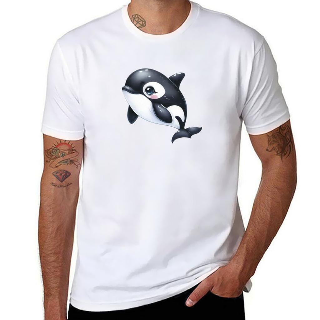 Cutest Orca, Animal Cliparts, Cute Sea Animals T-Shirt essential t shirt T-Shirt