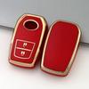 Car Key Cover Case for Toyota CHR Hilux Land Cruiser 200 Camry Corolla RAV4 Highlander Crown TPU 2 Button Fob Shell Protector