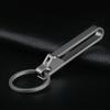 EDC Titanium Alloy Quick Buckle Detach Belt Waist Hanging Keychain Car Key Ring