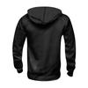 Men's Hooded Solid Color Sweater, European And American Youth Sports Multi Pocket Patch Leather Sweater Jacket