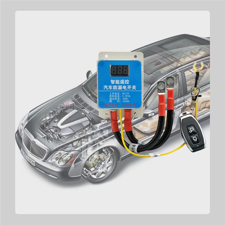 12 В Автомобильный Отключатель Аккумулятора Изолятор Главные Выключатели Цифровой Вольтметр