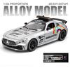 1/24 BENZ GTR SAFETY литая модель автомобиля из сплава игрушка со звуком и светом транспортные средства украшения игрушки для детей подарок