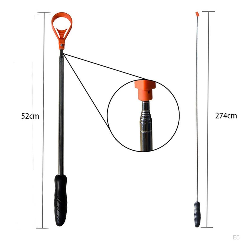 Выдвижной инструмент для захвата мяча для гольфа для легкого извлечения