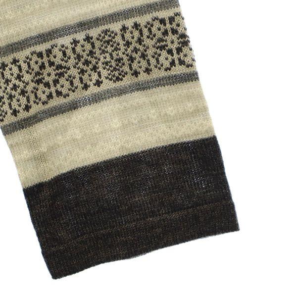 Unused Jewel Changes Overall Handle Long Sleeve Knit One Piece Free Gray Women Used