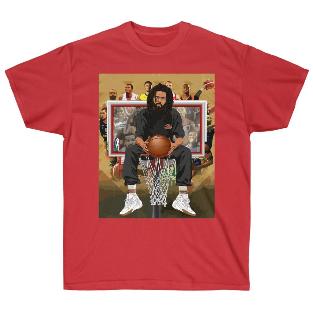 J Cole creativity Tour graphics 100Cotton shirt unisex Y2k Hip hop Style Retro 2026 Summer Unisexs Short sleeve Tshirt fan gifts