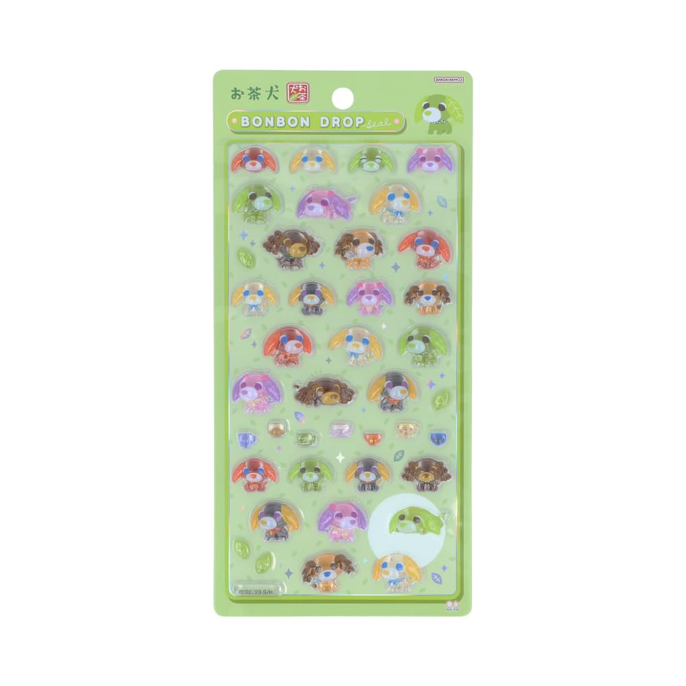 Sun-Star Stationery Ochaken Bon-Bon Drop Sticker, Everyone