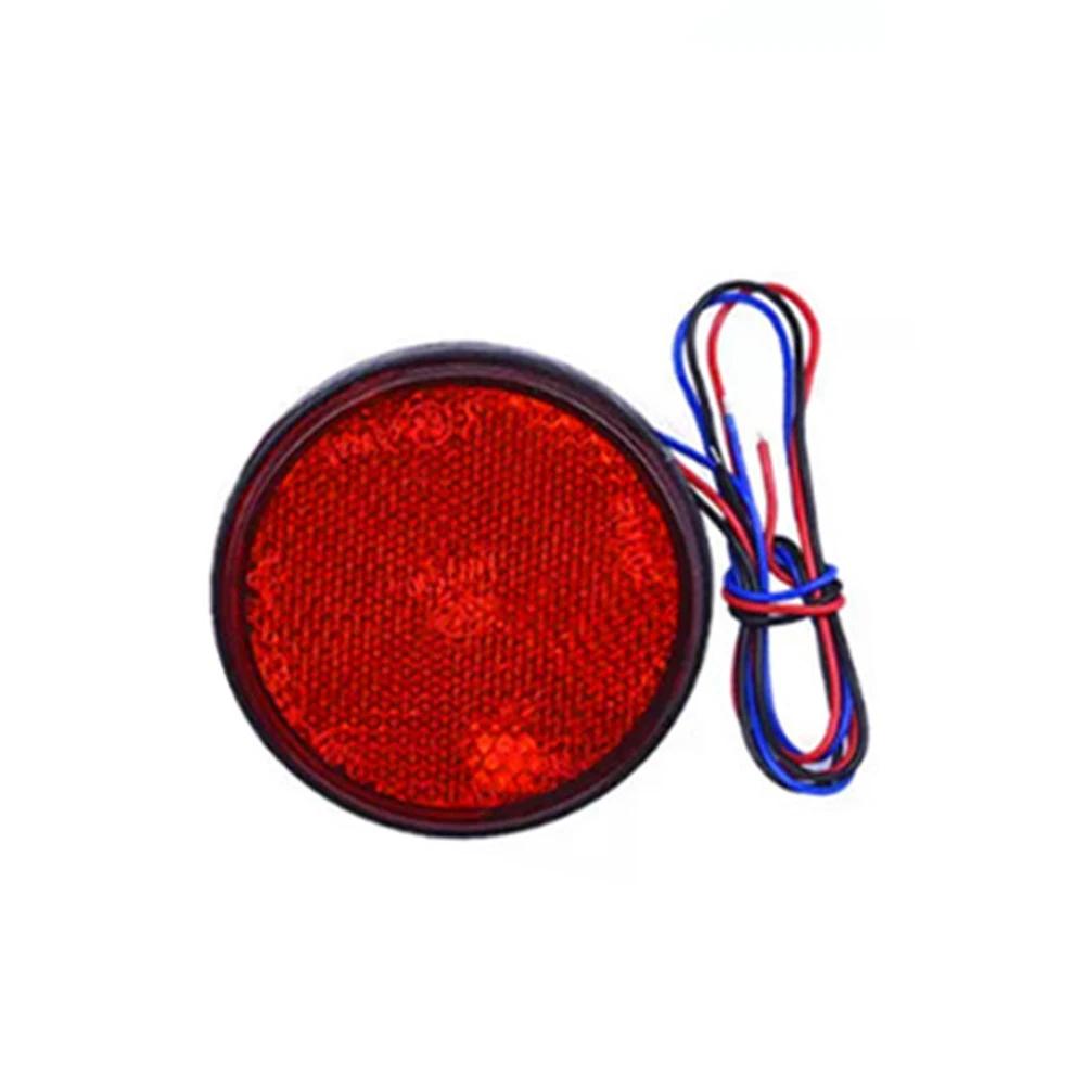 Мотоциклетный 24 LED Стоп-сигнал Предупреждающий Светоотражатель Задний Габаритный Фонарь 12В Универсальные Аксессуары для Мотоциклов и Прицепов