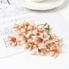 20PCs Silk Artificial Orchid Flowers Head Fake Flowers For Home Room Wedding Decoration DIY Vases Garland Gifts Accessories