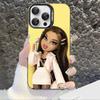 Cute Bratz Doll Phone Case For IPhone 16 15 14 13 12 11 Pro Max X XR XSMAX 8 7 Plus Matte Shockproof Back Cover