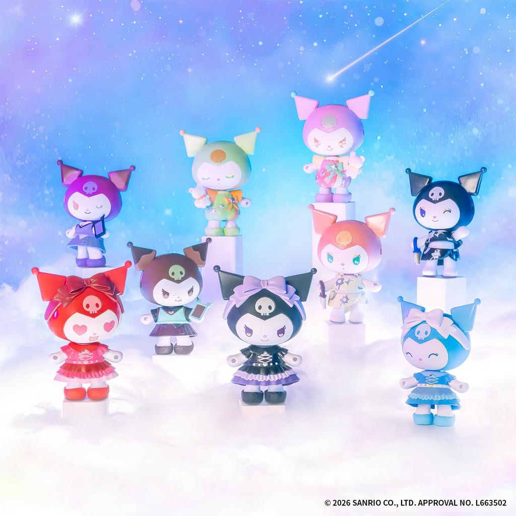 Коробка Kawaii Closet KUROMI содержит 9 Рекомендовано для 6 лет и старше Персонажи Sanrio [Bandai] том 1 (1 шт.) возраст
