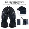 Electric Heated Gloves for Men and Women Waterresistant Winter Warm Touchscreen Gloves Outdoor