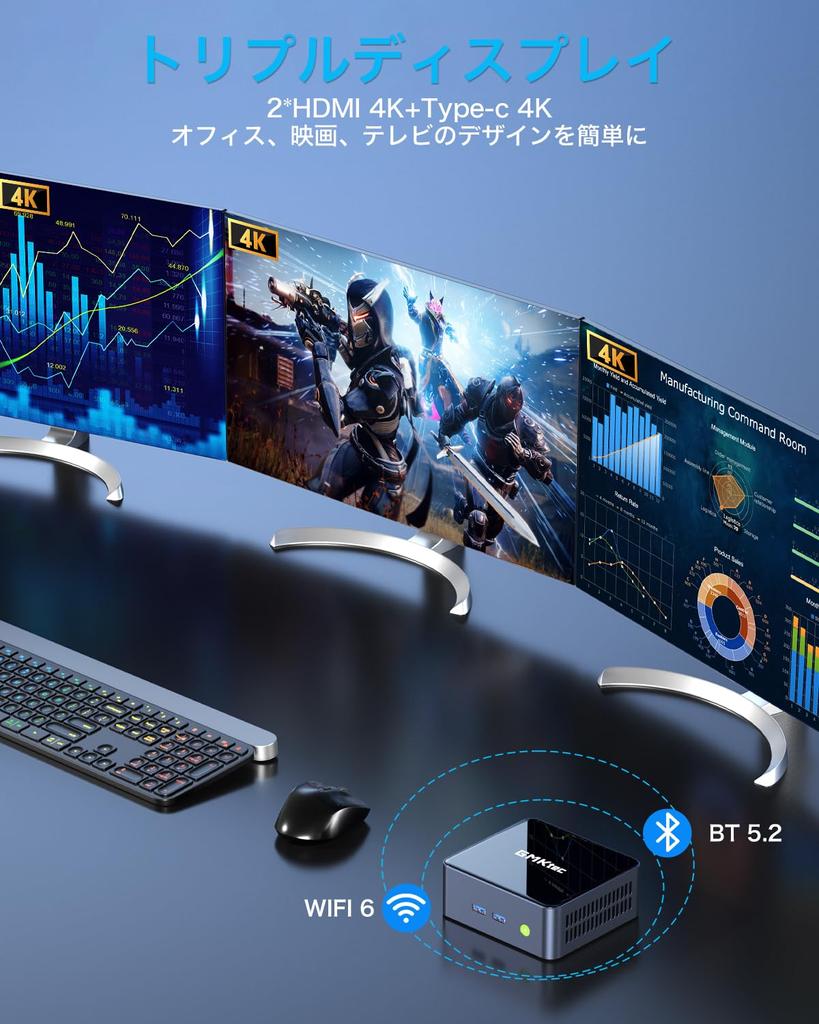 GMKtec Mini PC Intel core i7 Max Mini PC DDR4 32 ГБ 1 ТБ SSD Windows 11 Pro LAN 3 выхода на экран WIFI6 Light Game Mini Computer NucBox M2 Pro