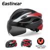 Eastinear Bicycle Helmet Adult Men and Women Outdoor Highway Mountain Biking Helmet With Magnetic Goggles and Shiny Tail Lights