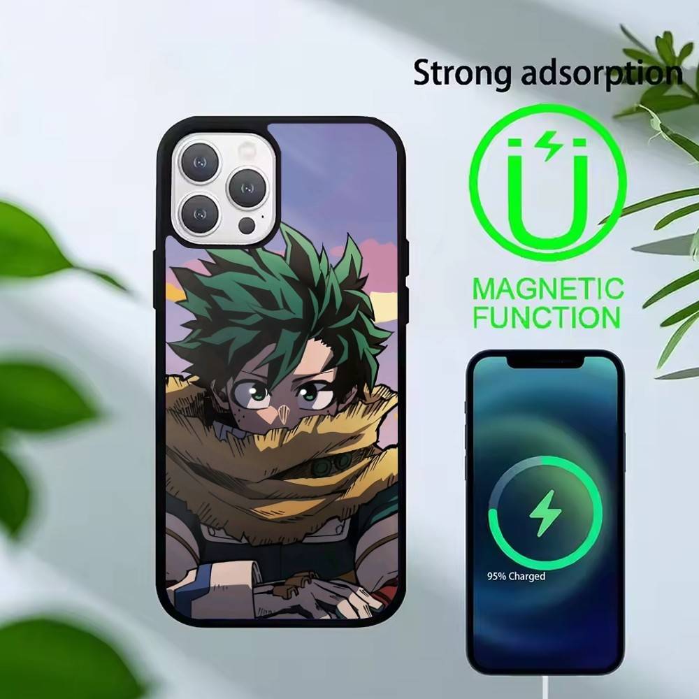 Чехол для телефона Katsuki Bakugo R-Hero Academia Для iPhone 14,16,15,13,17,12,Plus,Pro,Max Магнитный Для Magsafe Матовый Чехол