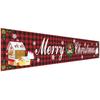 Christmas Banner Bright Color Durable Lightweight Yard Decoration