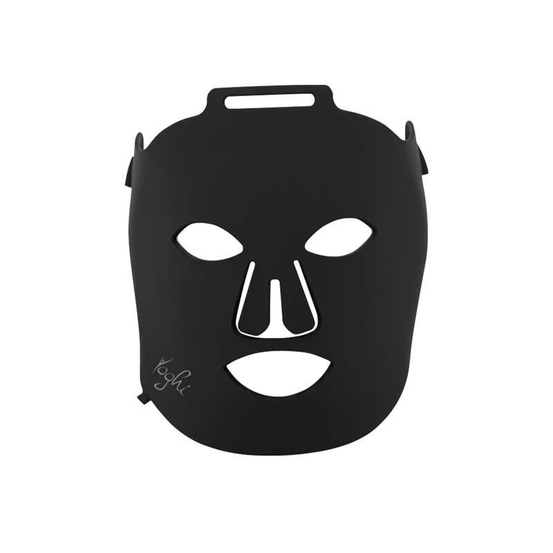 Yoghi - Lune De Soie Black - Masque Facial Led - 4 Longueurs D'onde - Télécommande