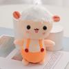 Cute Curly Sheep Keychain Plush Toy Colorful And Soft Backpack Accessory