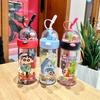 Crayon Shin Chan Tritan Kids Drinking Cup With Straw For Outdoor Travel And Gift