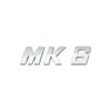 DKRSE1 1Pc Bright Silver ABS Car Trunk Badge Sticker MK series letters Logo Decal For VW Golf MK5 MK6 MK7 MK7.5 GTI Passat Accessories