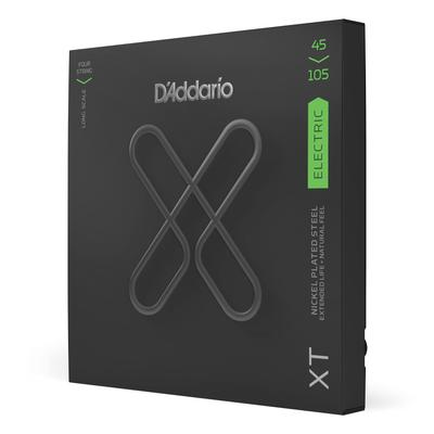 Басовая струна XT с покрытием, длинная мензура XTB45105 D'Addario .045-.105 []