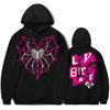 AJ Lee Мерч Для фанатов Свитшот с длинным рукавом Уличная одежда Топ для поддержки фаната рестлинга Худи с новинкой Длинные рукава Смешной свитшот с принтом