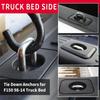 4 шт. Для Ford Chevy GMC RAM Пикапа Анкеры для крепления груза Выдвижное D-образное кольцо