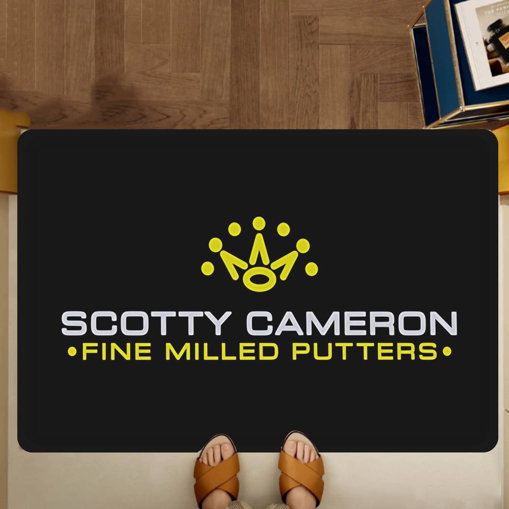 S-Scotty Логотип C-Cameron Коврик для пола Прямоугольный Противоскользящий Домашний Мягкий Коврик для ванной Передняя дверь В помещении На улице Коврик Декор для отеля Коврик